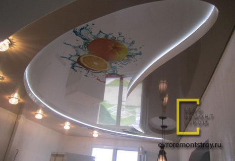 Светодиодные натяжные потолки