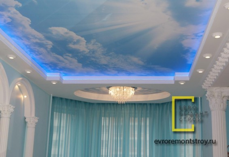 Светодиодные натяжные потолки