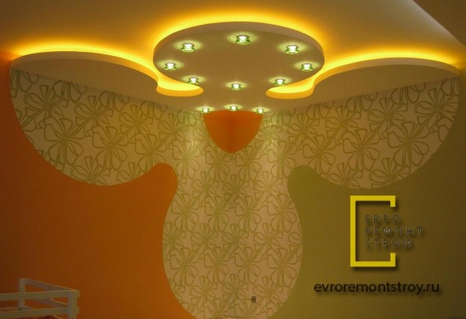 Светодиодные натяжные потолки