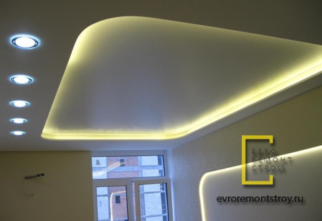 Светодиодные натяжные потолки