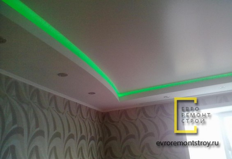Светодиодные натяжные потолки
